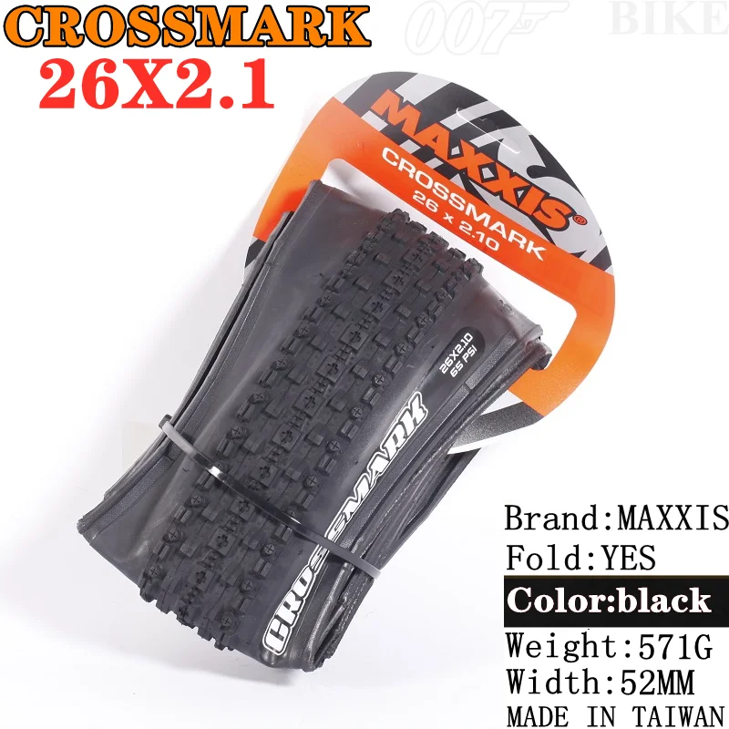 MAXXIS CROSSMARK (M309P) 26X2.1 27.5X1.95 29X2.1 foldable Mountain Bicycle Tires Need to cooperate with inner tube.