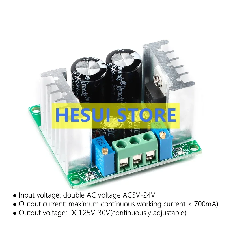 Adjustable front stage positive and negative rectifier filter board operation amplifier power supply dual power module voltage r