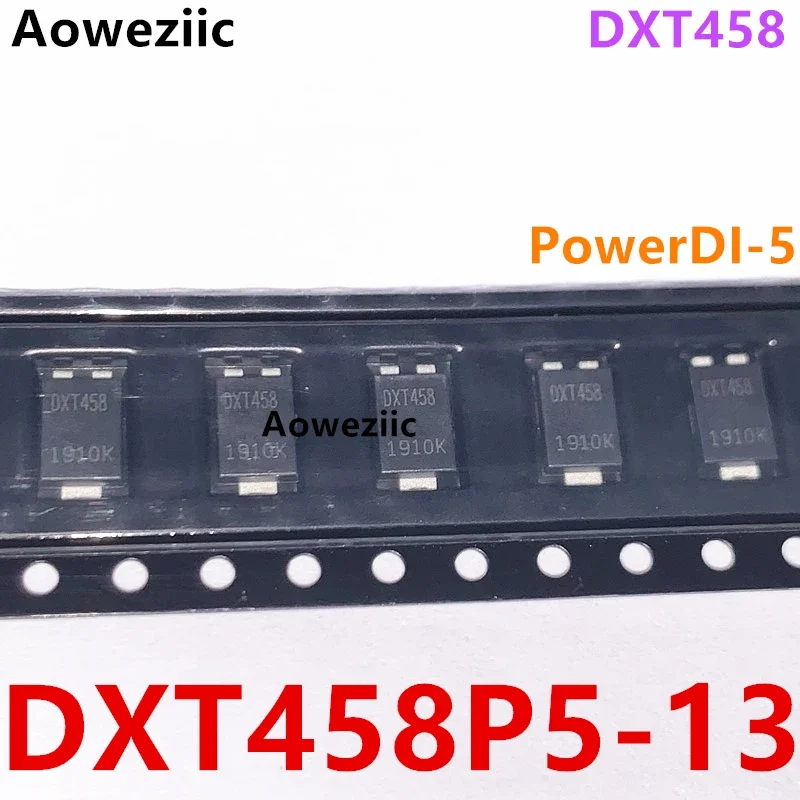 dxt458p5-13-powerdi-5-dxt458-npn-400-В-300-мА-триод-bjt-новый