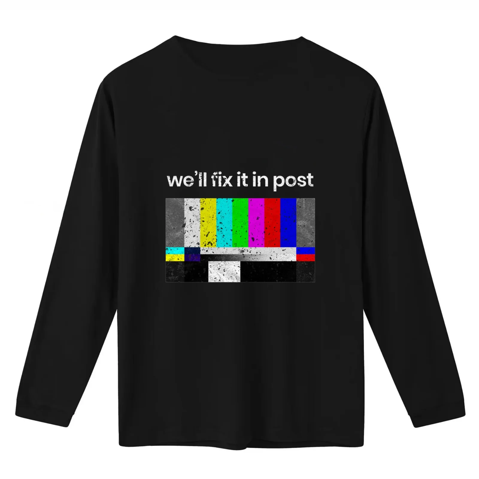Cinematographer Filmmaker Editor Producer Director Film Crew Gift Well Fix it in Post T-Shirt Summer Casual Cotton Tee