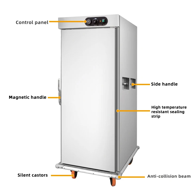 Digital 11 Trays Commercial Insulated Kitchen House Hold Upright Heated Vertical Hot Food Warmer Hotel Banquet  Holding Cabinet