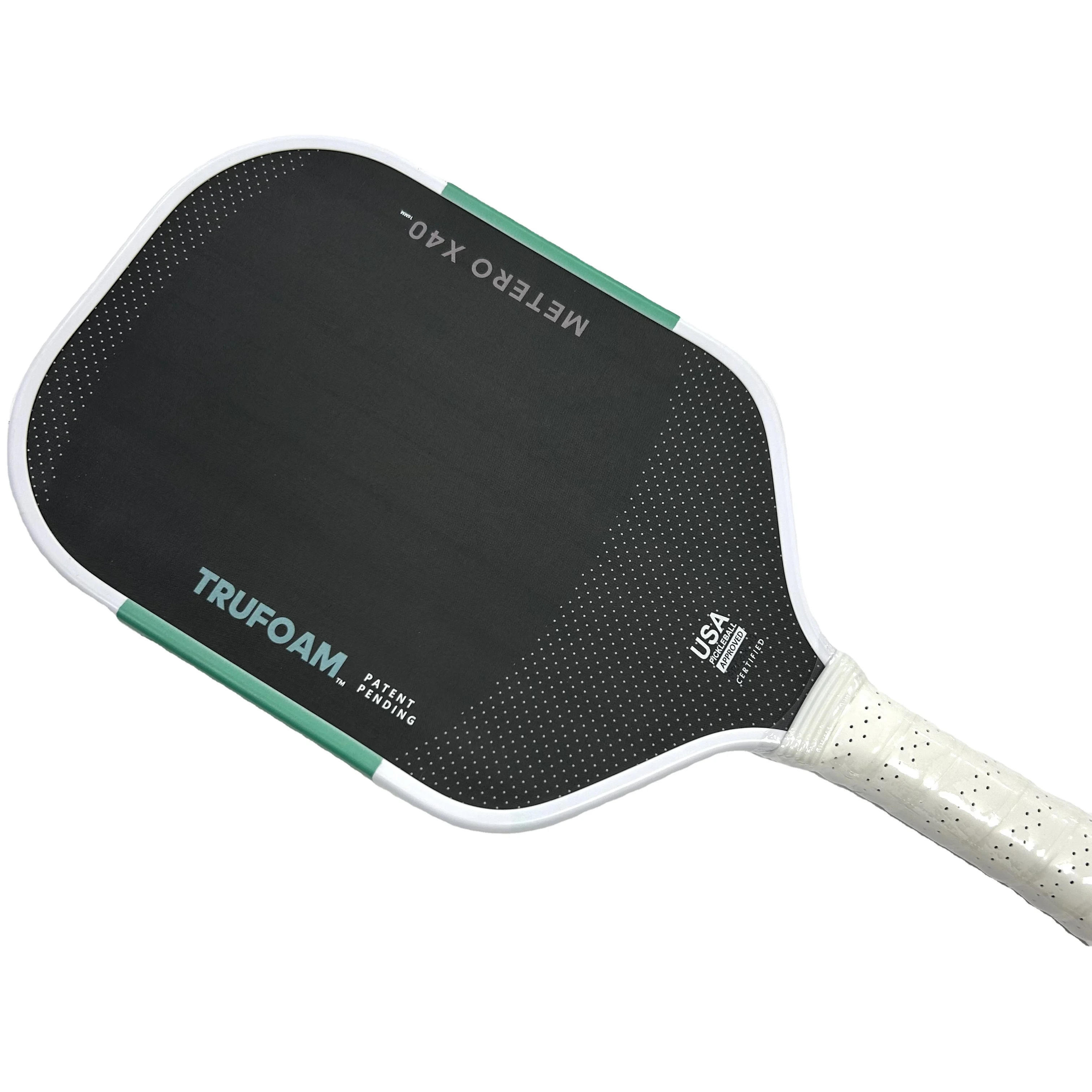 

2025 Новая сертифицированная USAPA 16-миллиметровая ракетка из углеродного волокна с пенопластовым сердечником высокой плотности для занятий спортом и соревнований на открытом воздухе