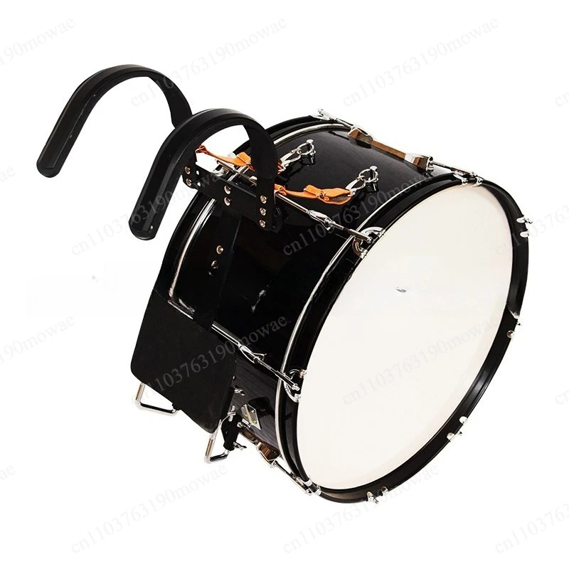 Marching Bass Drum  20 22 24  Percussion Drum Black