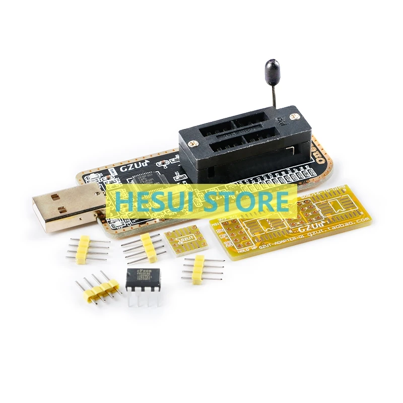 Tuhao Gold programmer USB motherboard routing LCD BIOS SPI FLASH 24 25 burner