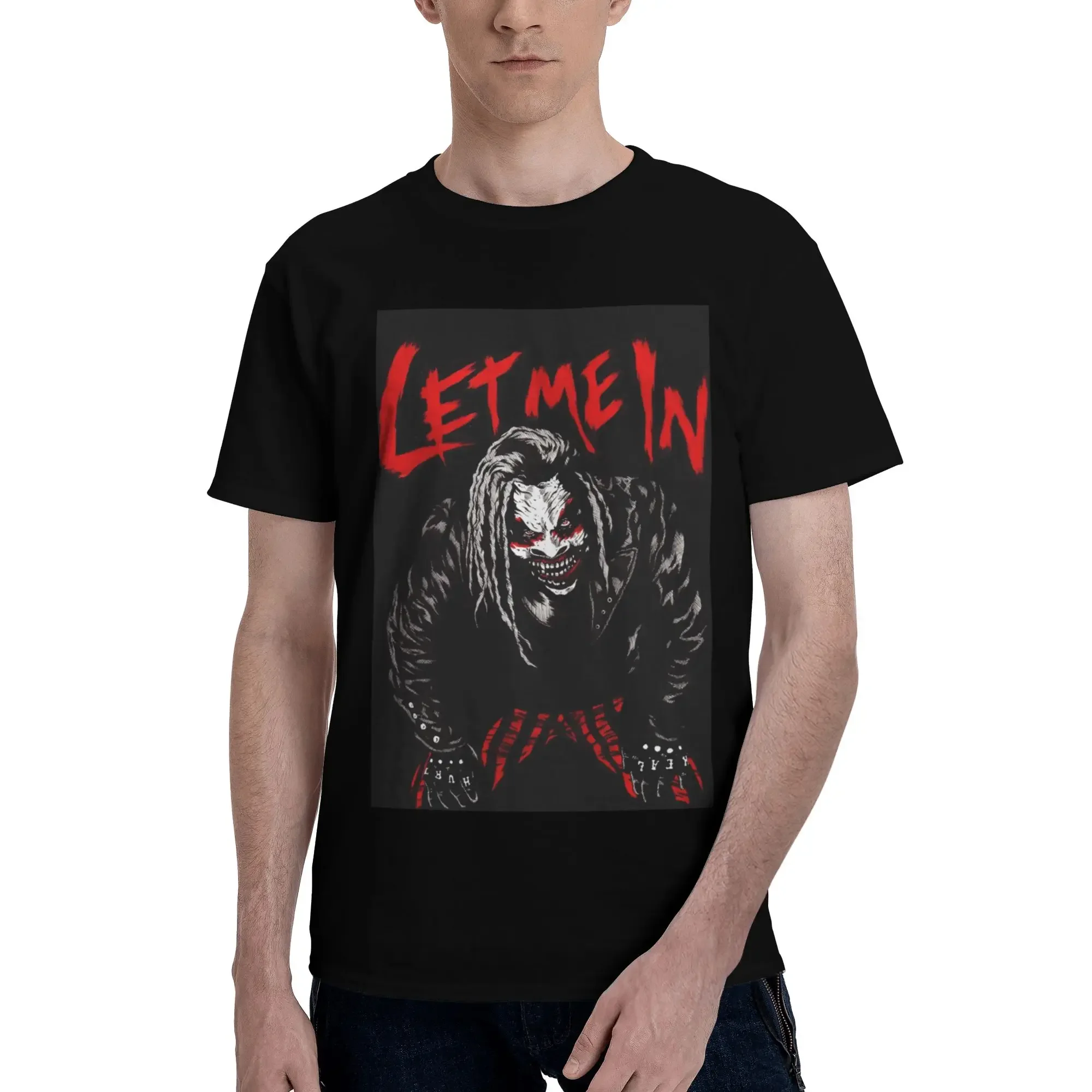 Bray Wyatt Vintage The Fiend comics 100% Cotton T-Shirt Men's Funny T Shirts Men O-Neck Short Sleeve S-6XL