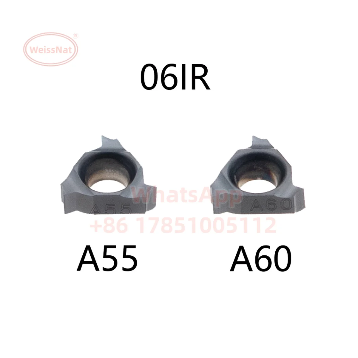 06IRA55 06IRA60 08IRA55 08IRA60 06IR1.5ISO 08IR0.75ISO 08IR1.0ISO 08IR1.25ISO LDA LDC كربيد إدراج 06IR 08IR إدراج