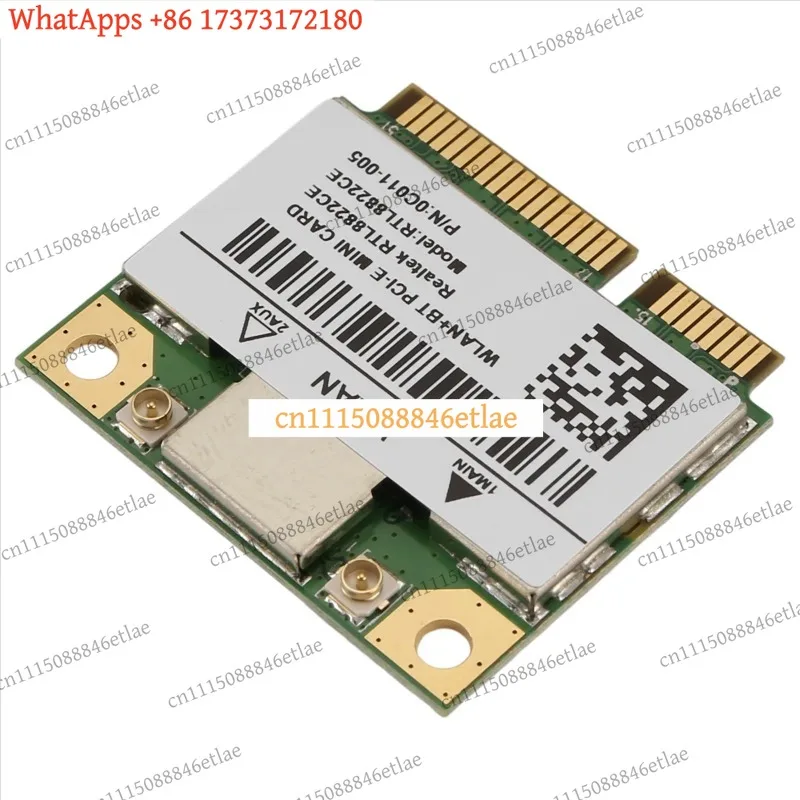 k3 Universal for FUFU RTL8822CE Mini PCIe WiFi Card 1200Mbps Dual Band 802.11ac Bluetooth 5.0 Wireless Adapter for Windows 10/11
