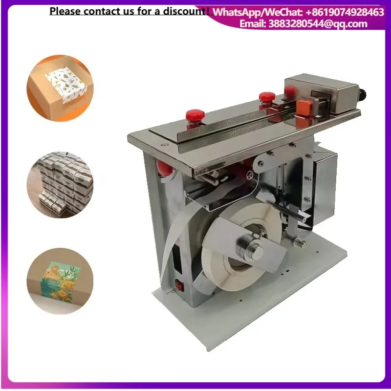KLD Z - 3030 Semi Automatic Labeler Anti Counterfeiting 90 - Degree Angle Labeling 200mm Outer 75mm Inner Label Volume