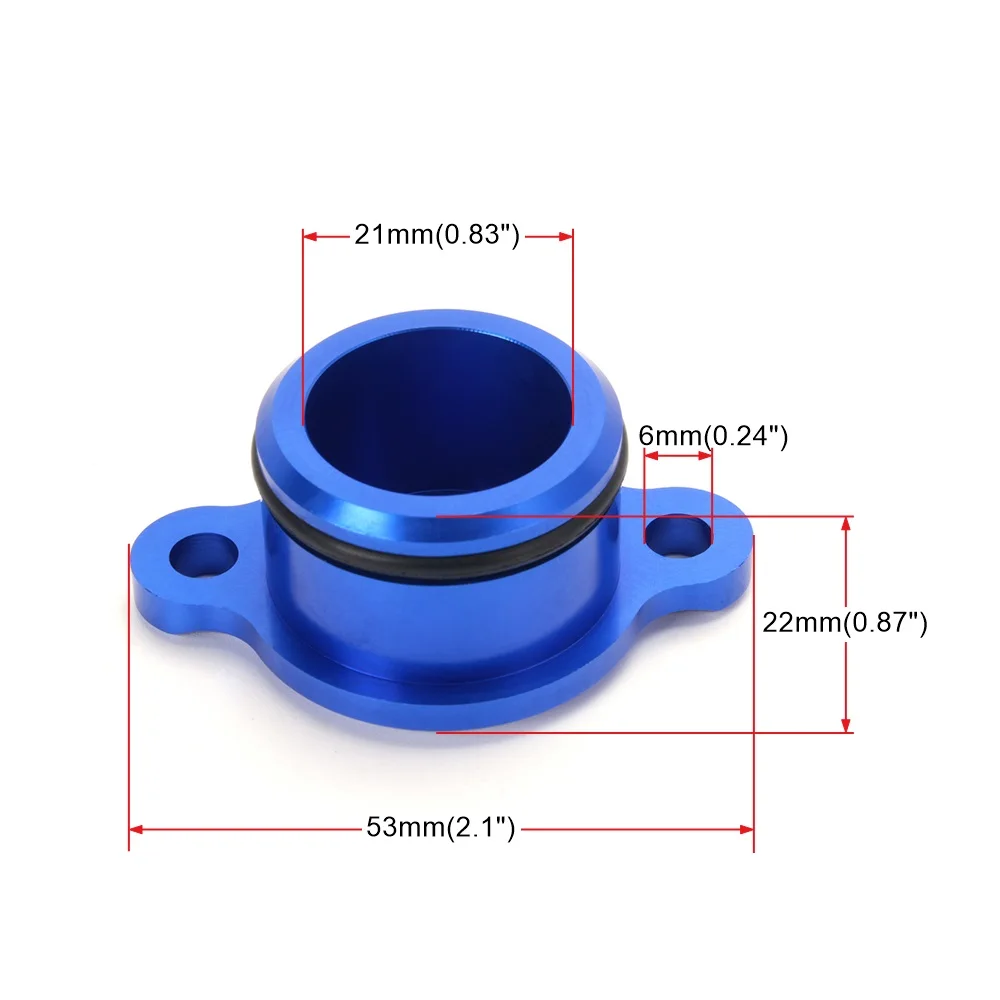 RASTP-アルミニウム合金 Topteng オイル噴射ポンプ削除ブロックオフプラグ ヤマハ PW50 PW80 ALL RS-FP060用