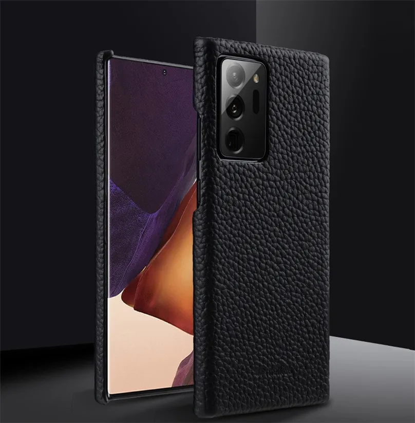 Melkco Case for Samsung Note 20 Ultra Genuine Leather Case for Galaxy S20 Plus S23 S22+ S21 Ultra Premium Cowhide Business Cover