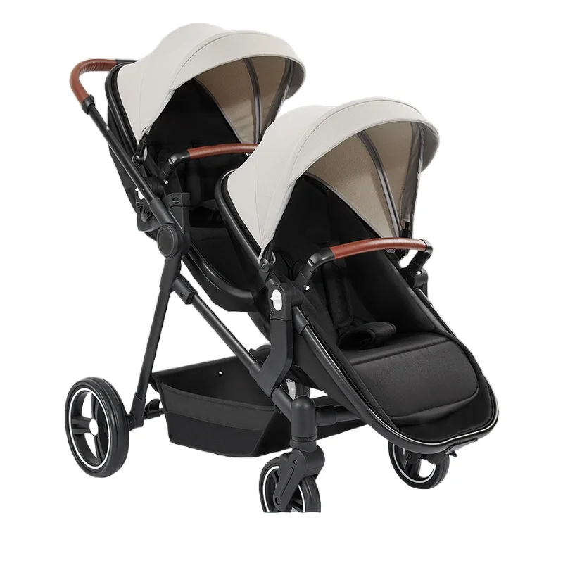 

Коляска может сидеть лежать близнюки второй ребенок большая и маленькая двойная коляска с двумя сокровищами одна большая