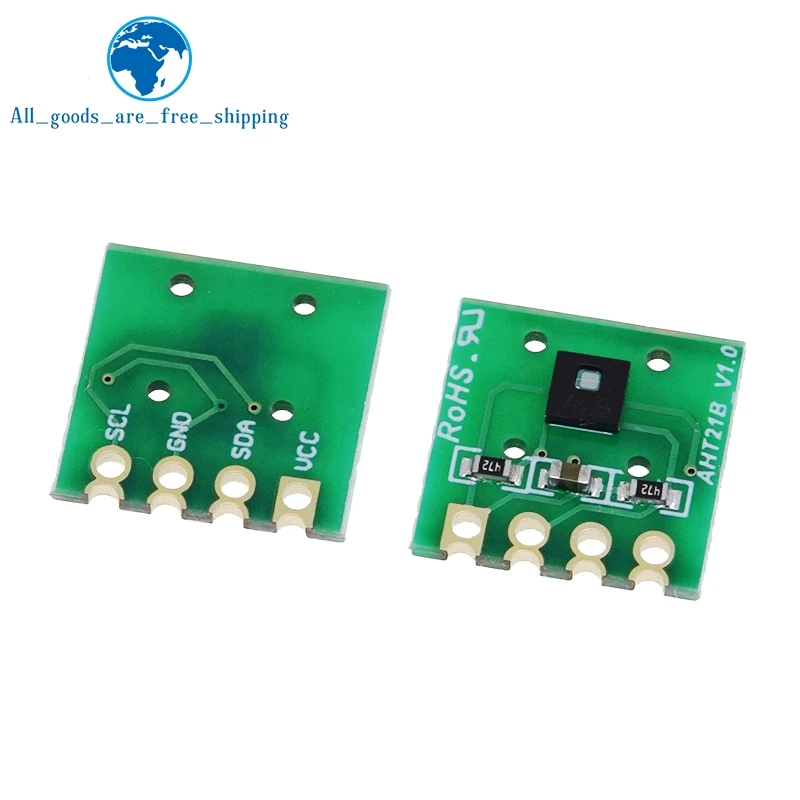 TZT 1/3PCS AHT21 High Precision Digital Temperature and Humidity Sensors Module I2C Replace SHT20 For Arduino