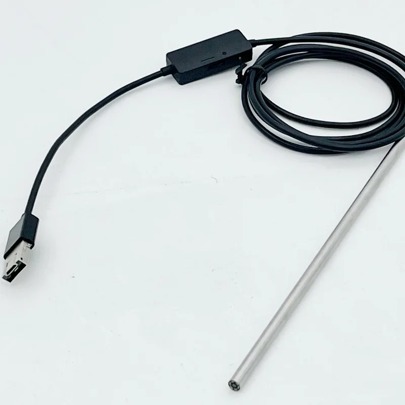 High definition barrel inner wall inspection endoscope pipe weld inspection camera wide angle near focus industrial inspection