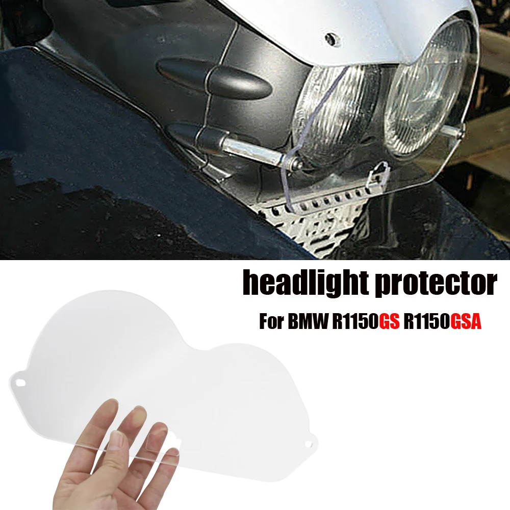 

NEW Motorcycle Accessories Headlight Headlamp Protector Guard Cover Cap All Years For BMW R1150GS R1150GSA