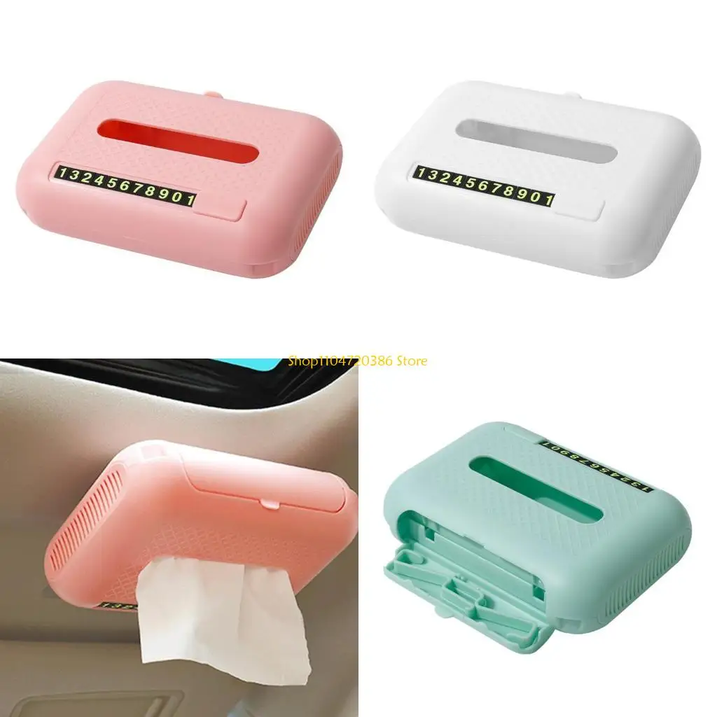 

Дизайн коробки для салфеток K0EA, разборка, держатель для телефона 4 в 1, синий/розовый/белый