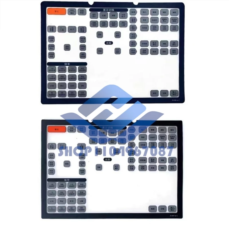 

29-0692 29-0691 protective film for machine tool buttons