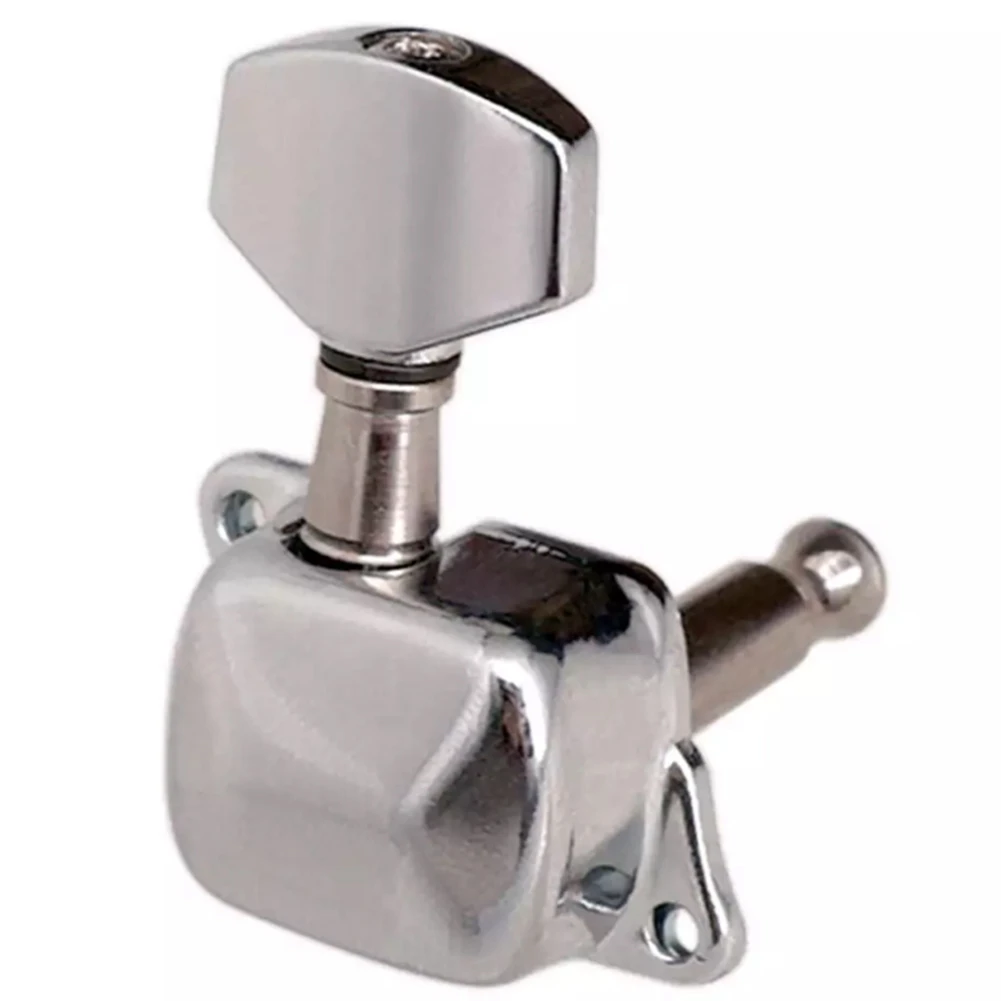 Clavija de afinación de guitarra semicerrada 6R, afinadores de llaves, pieza de guitarra eléctrica, accesorios de instrumentos musicales de repuesto