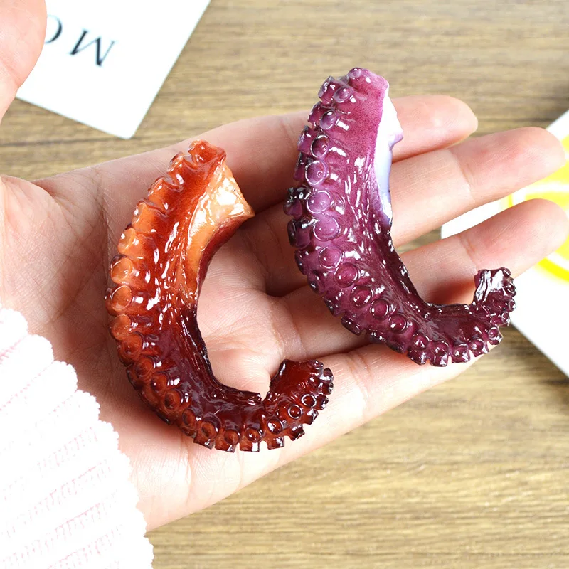 

Fake Octopus Claw Seafood Food Model Artificial Barbecue Squid Dishes Window Decoration Shooting Props Ornaments Simulation