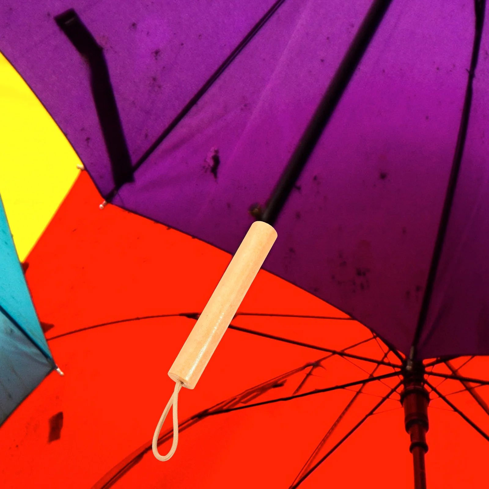 

1pc Umbrella Handle Replacement Universal Components for Rain Sun Accessories Sturdy Wear Resistant Lightweight Compact Daily UV