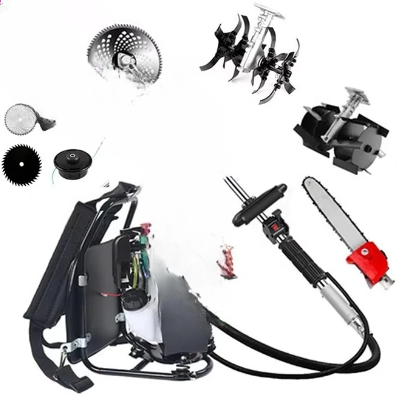 4 stroke 35.8cc brush cutter tiller trimmer