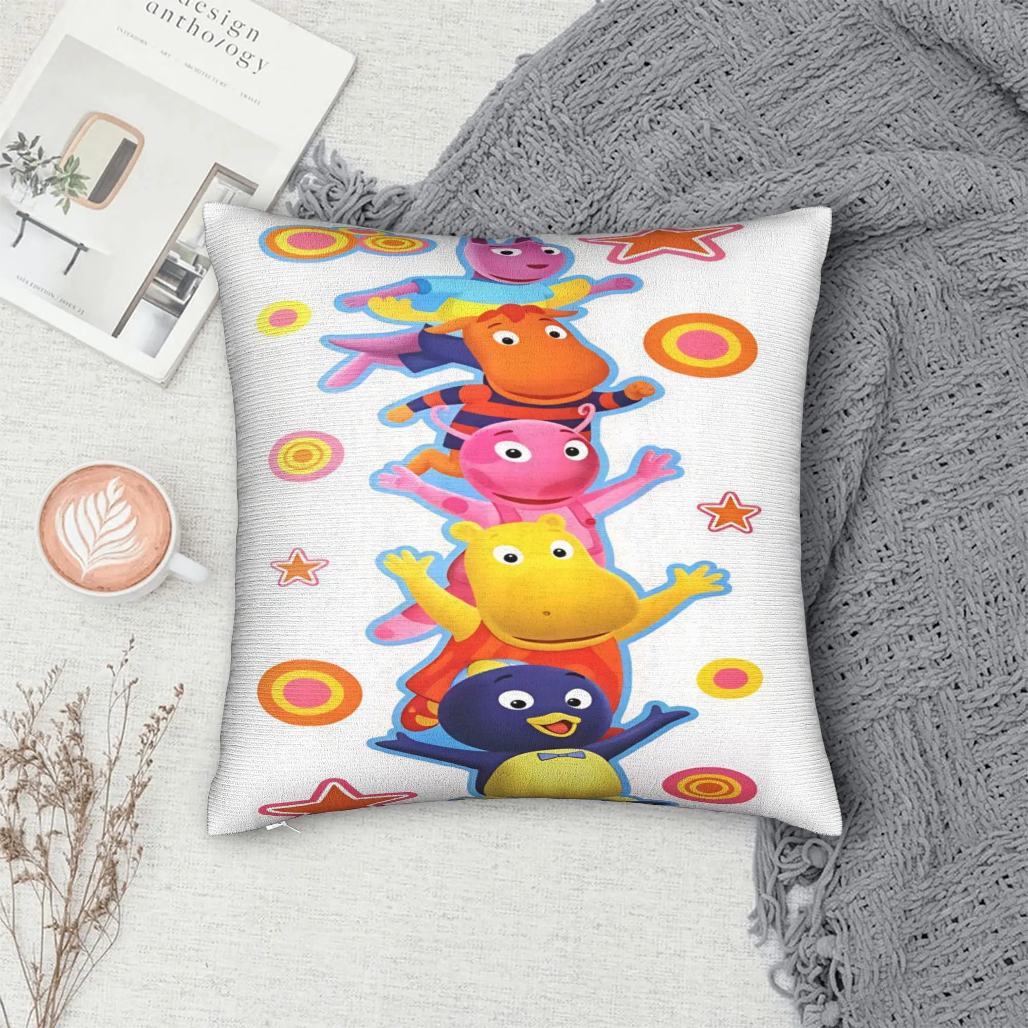 The Backyardigan Pillow Case  Design Pillow Cover Vintage Pillowcases For Living Room Chair