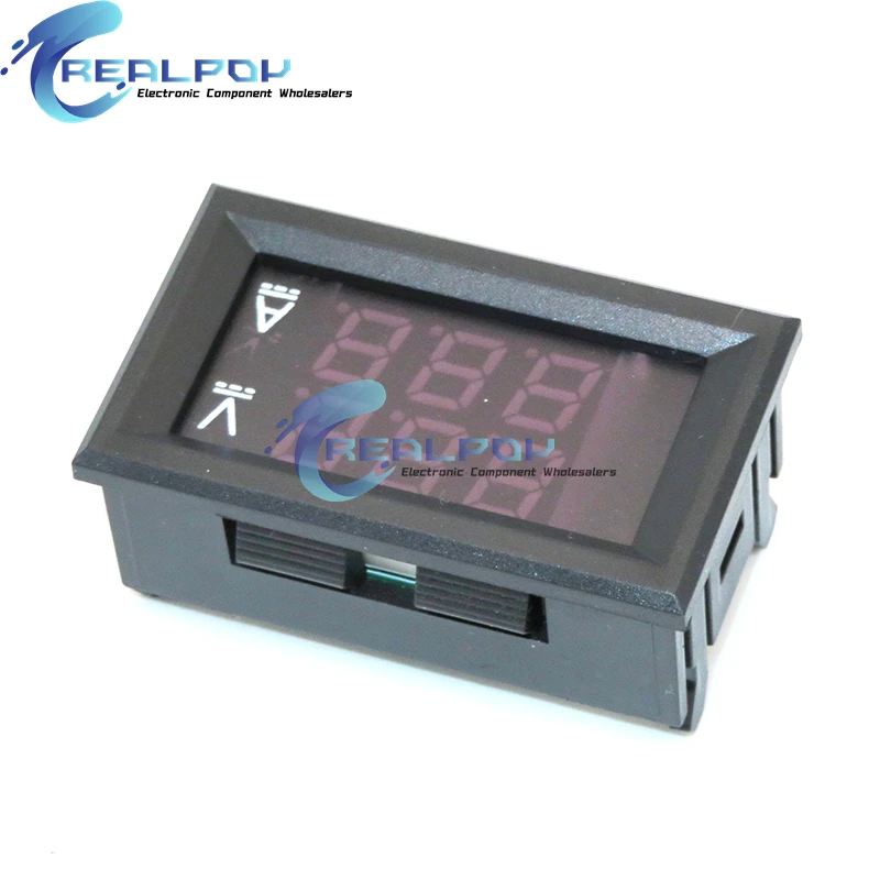 DC 0-100V 10A 50A 100A Digital Voltmeter Ammeter Dual Display Voltage Detector Current Meter Panel Amp Volt Gauge 0.28