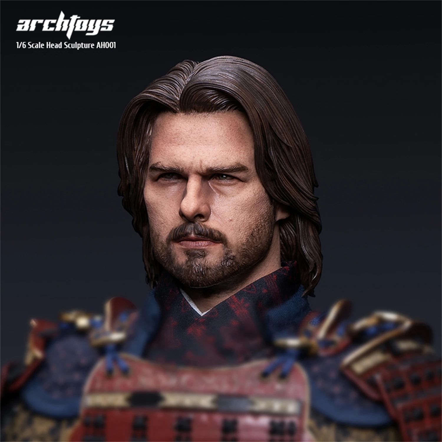 ARCHTOYS 1/6 AH001 Tom Cruise Samurai Nathan Algren Fit for 12''Standard Muscle Action Figure Body