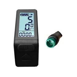 Ebike LCD Display Mini Meter KT-LCD4 Display Waterproof Connector For KT Controller Electric Bicycle Conversion Kit Easy Install