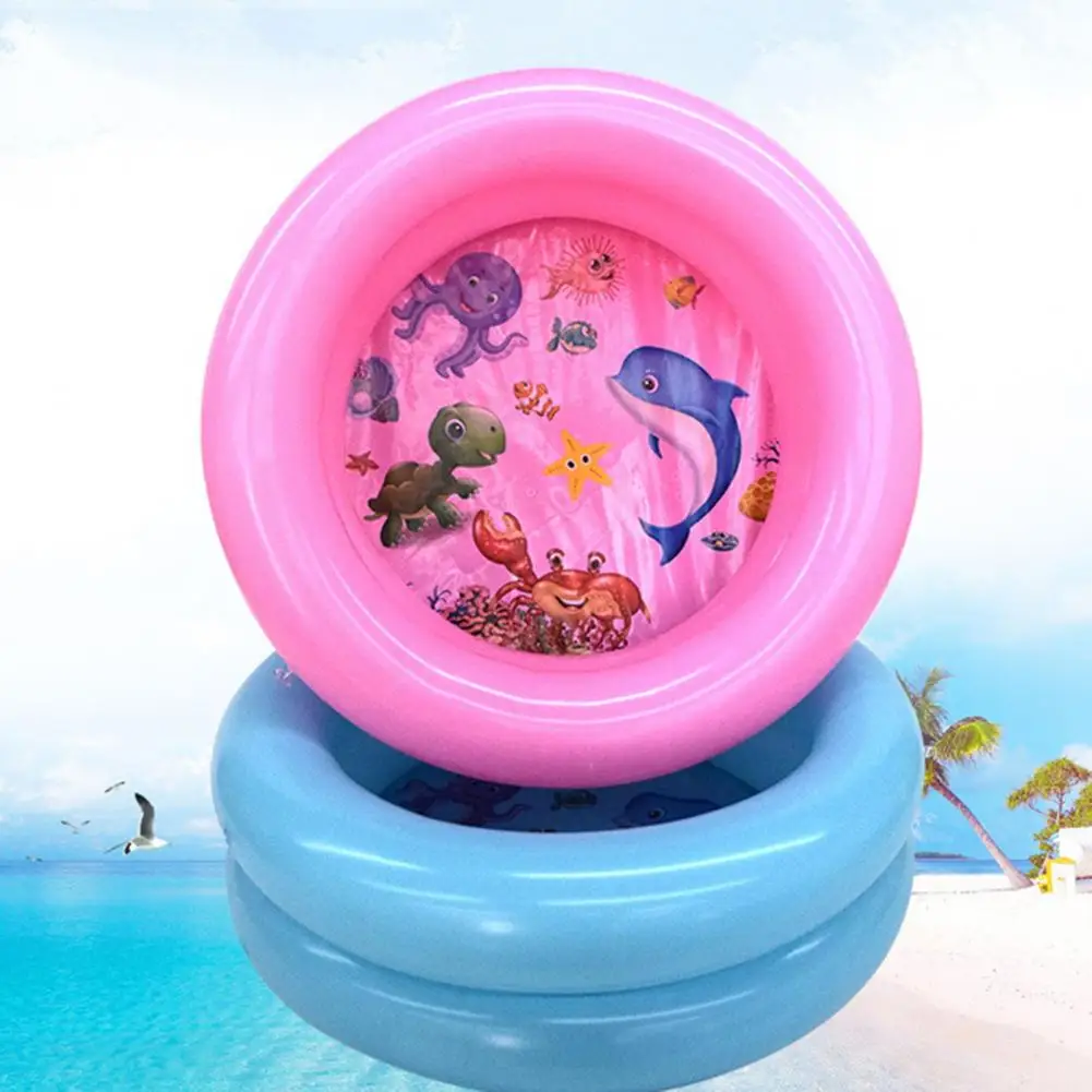 เป็นมิตรกับสิ่งแวดล้อมเด็กบอล Pit Pool Reusable สระว่ายน้ำเด็กรอบรูปร่าง Home Beach Inflatable สระว่ายน้ำน้ำของเล่น