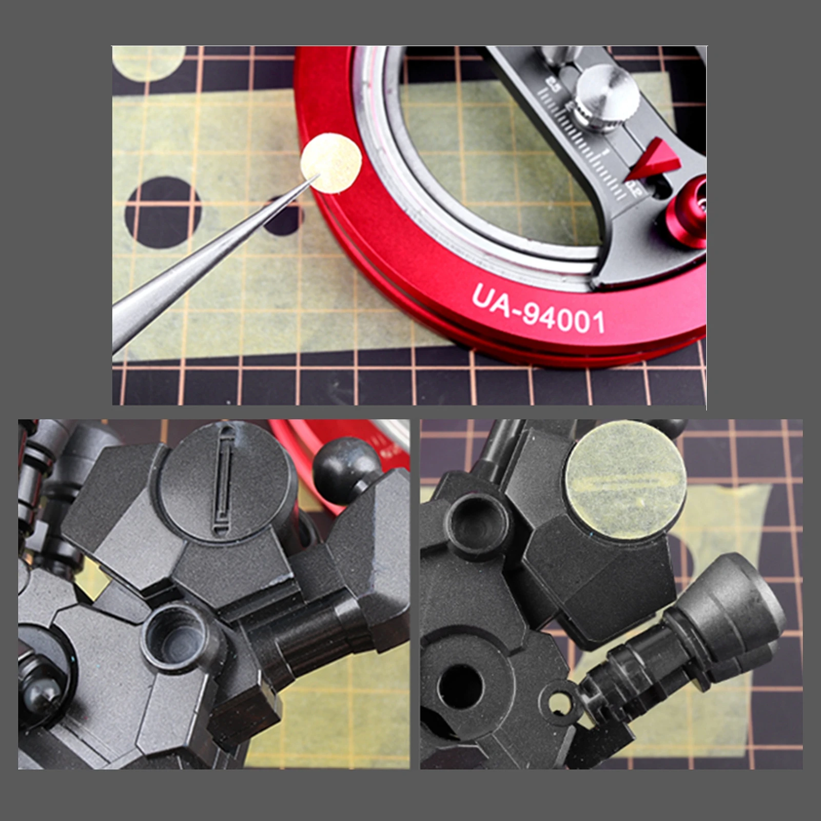 Craft Making Basic Circle Cutter Infinite Adjustment Circle Cutter Compass Knife Cutting Sandpape Tool for 1/144 Model Accessory