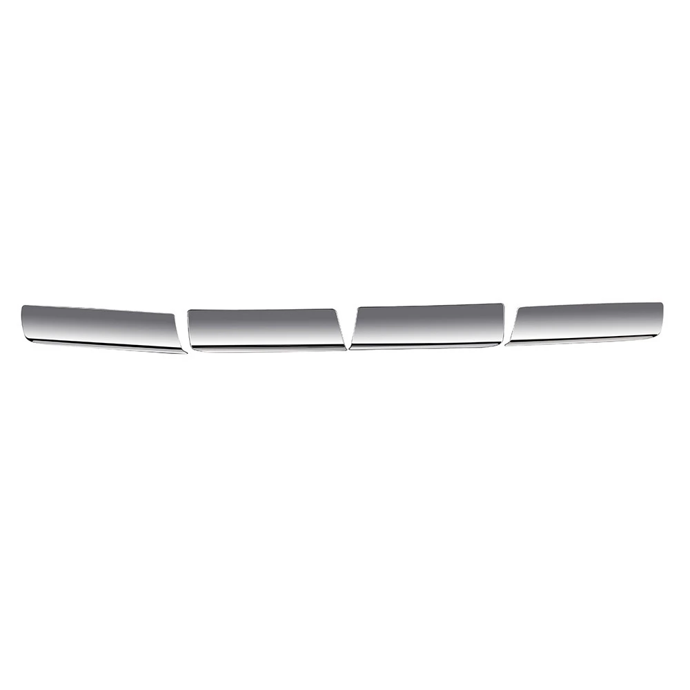 Car Front Bumper Lower Grille Trim Cover Middle Mesh Trim Cover Grille Bright Strip for Nissan NOTE E13 2021 A