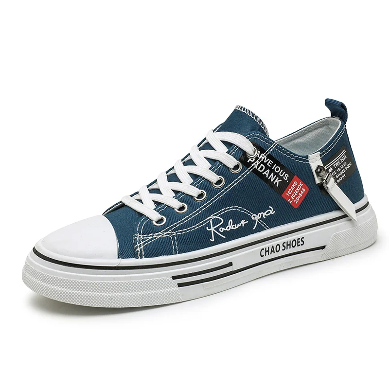 Unbranded Plus Size Casual Canvas Shoes Black/44 3