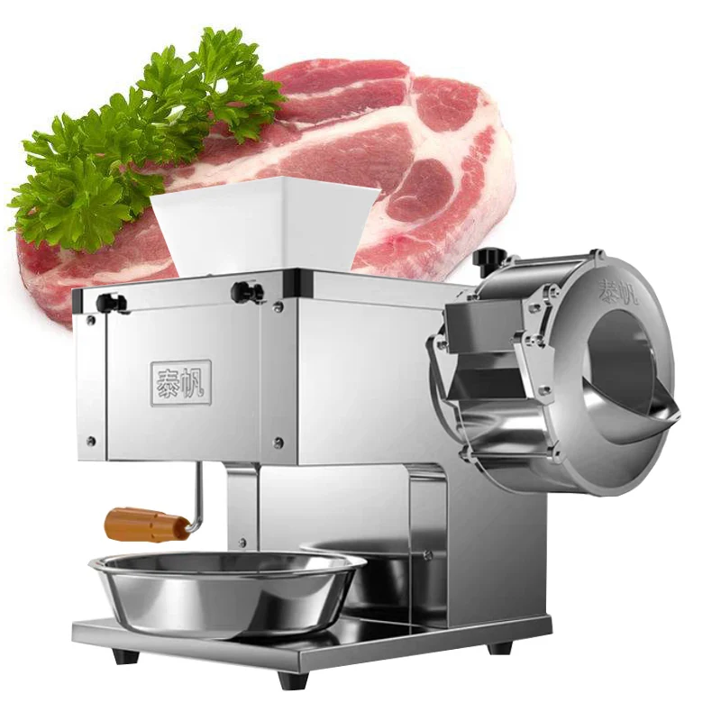 

Fully Automatic Commercial Wide Frozen Fish Meat Bacon Slice Cut Make Slicer Rolls Machine Stainless Steel Food Processor