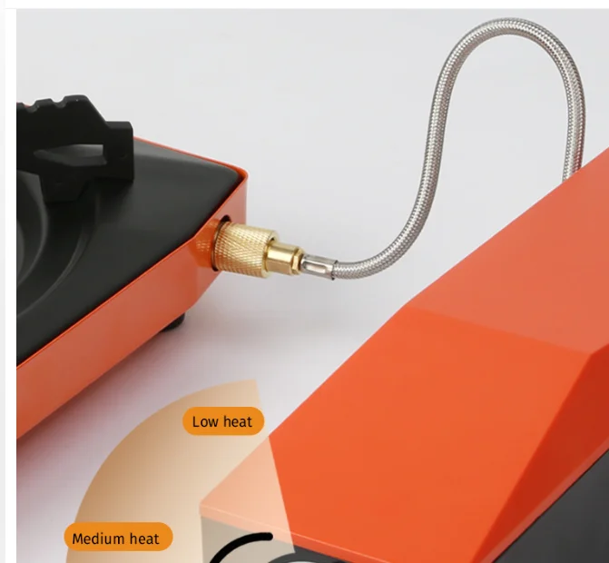 Split Type Cassette Stove Portable Safe Gas Burner for Outdoor Camping Home Commercial