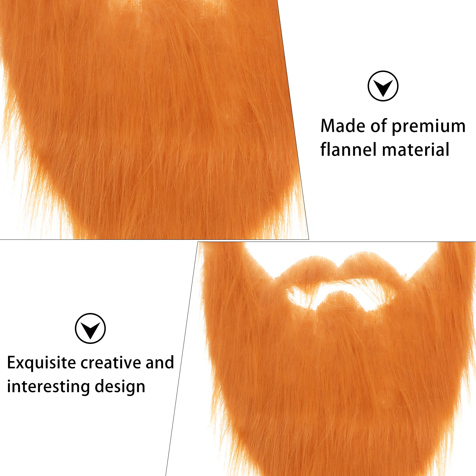قطعتان من لحى الشارب المزيفة، إكسسوار تنكري للحفلات التنكرية المضحكة، تفاصيل حرفية ممتازة، شارب مزيف عملي