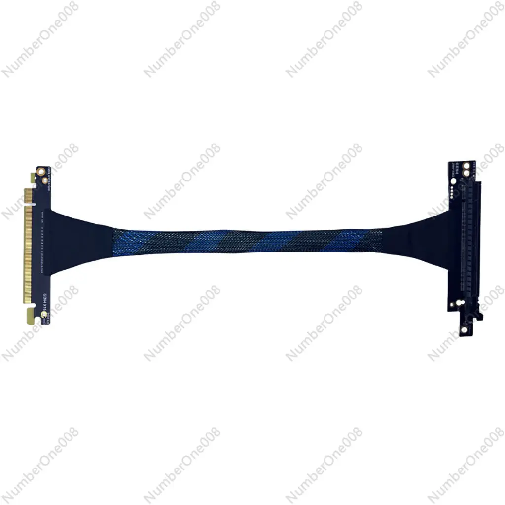 PCIe 4.0 X16 Riser Cable, High Speed GPU Extension for AI Server & Mining Rig, Left/Right Angle Internal/External