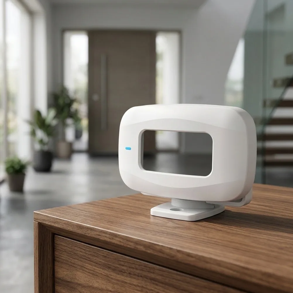 Wireless Doorbell for System Alarm System Kit Store Entry Alarm Motion Sensor 110dB Loud Volume Multiple Ringtones
