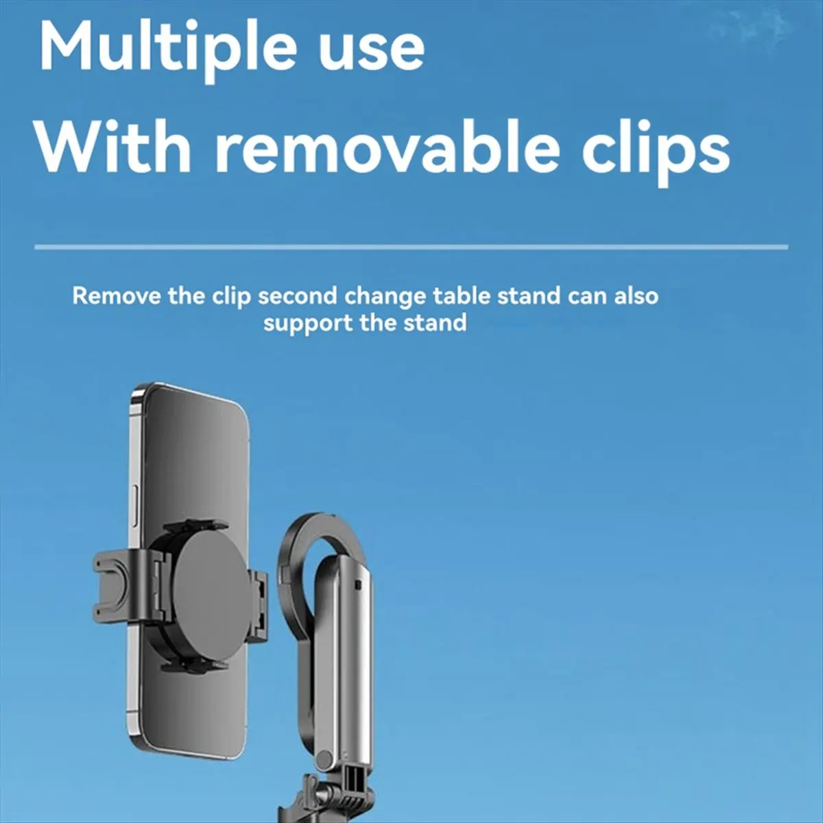 HowAA87 Magnetic Design Mini Bluetooth Portable Telescopic Multi Functional Tripod Phone Selfie Stick