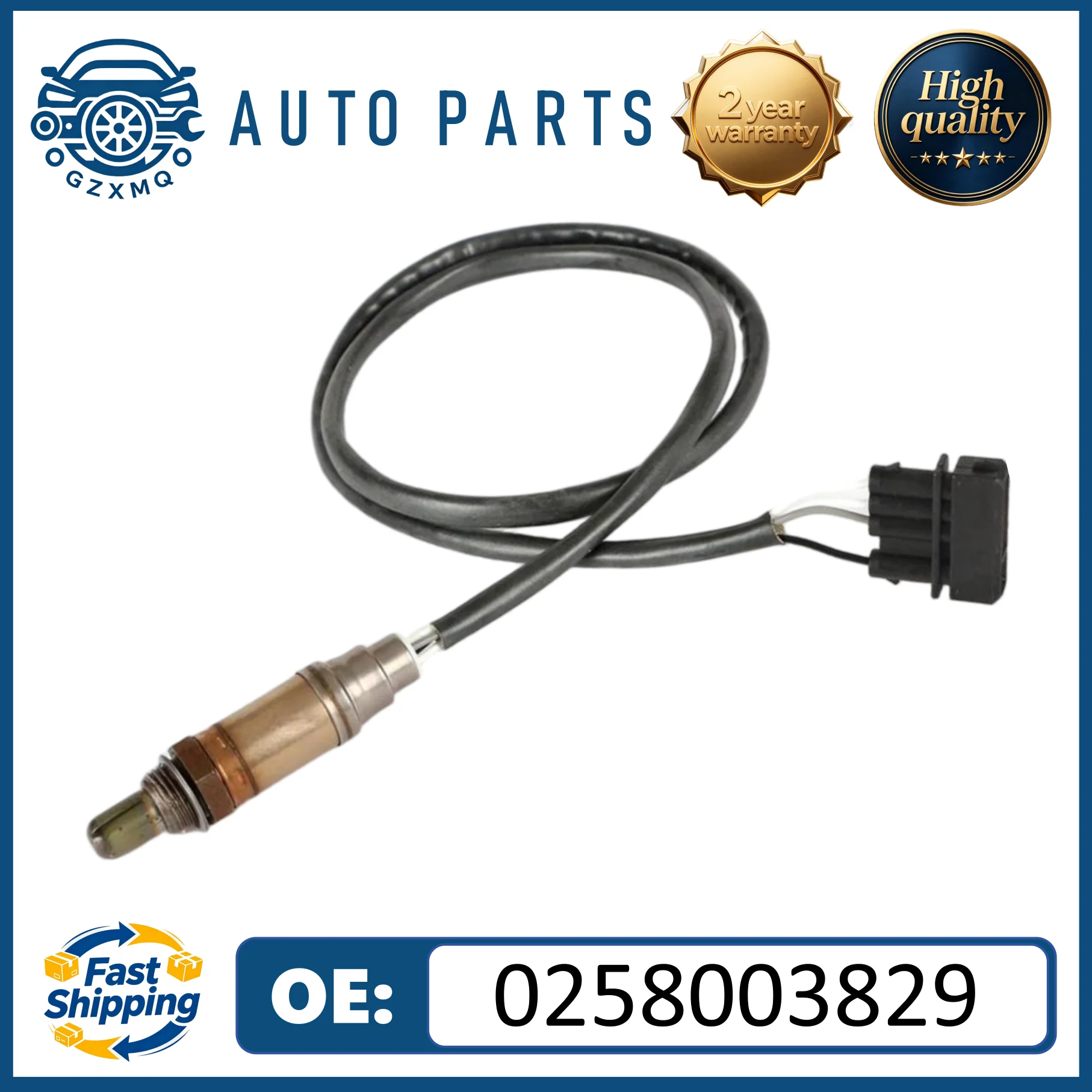 

Высококачественный датчик кислорода 0258003829 для VW Golf Mk3 Passat B3 B4 2.0L 1990-1997