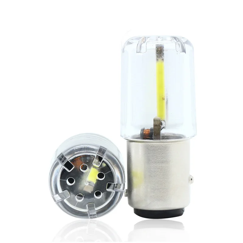 1156 P21W BA15S 1157 BAY15D COB LED Filament Chip Car Brake Lights Auto Reverse Bulb Parking Lamp 12V White