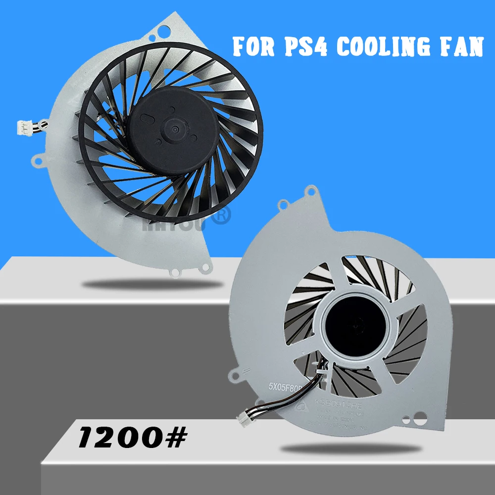 New Inner Cooling Fan for PS4 Game Console Cooler 1000/1200/2000/7000 Series Replacement for PS4 Host Silent Fan