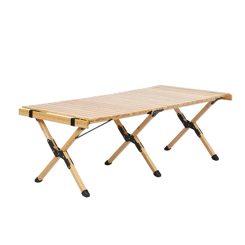 

Portable Outdoor Mesa Plegable Picnic Dining Wood Foldable Table Camping Folding Table