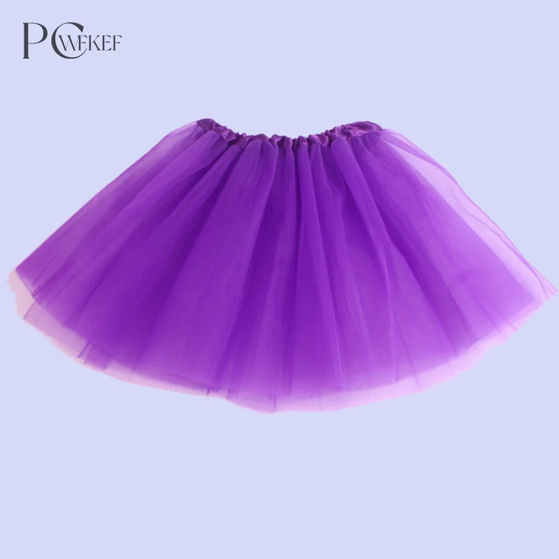 Children's And Girls' Tutu Tutu Stretch Mesh Tutu Skirt Gymnastics Dance Skirt Princess Tutu Skirt