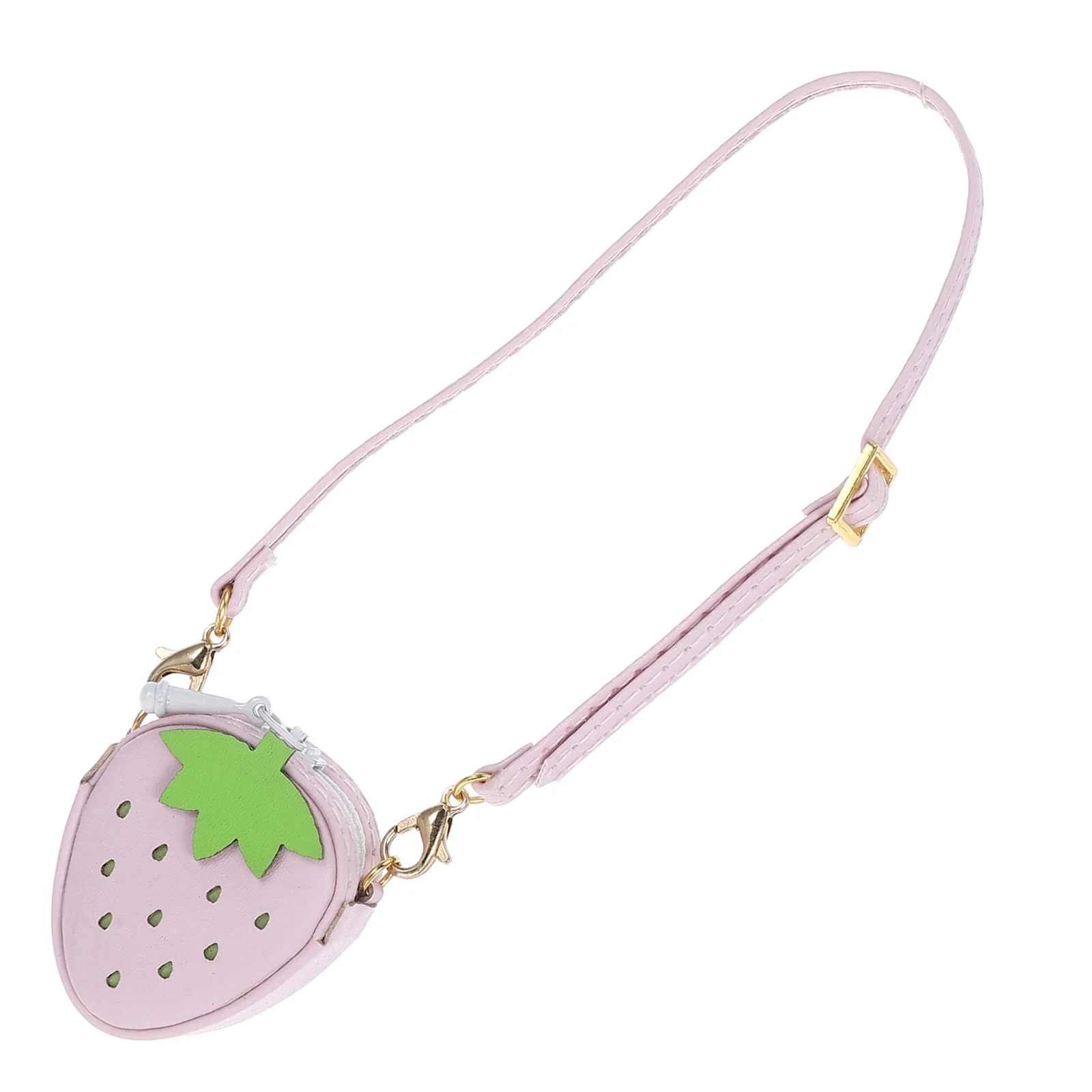 

Mini Crossbody Bag Strawberry Purse Miniature Bag Cute Handbag Fashion Accessory Miniature Dress Up Accessory