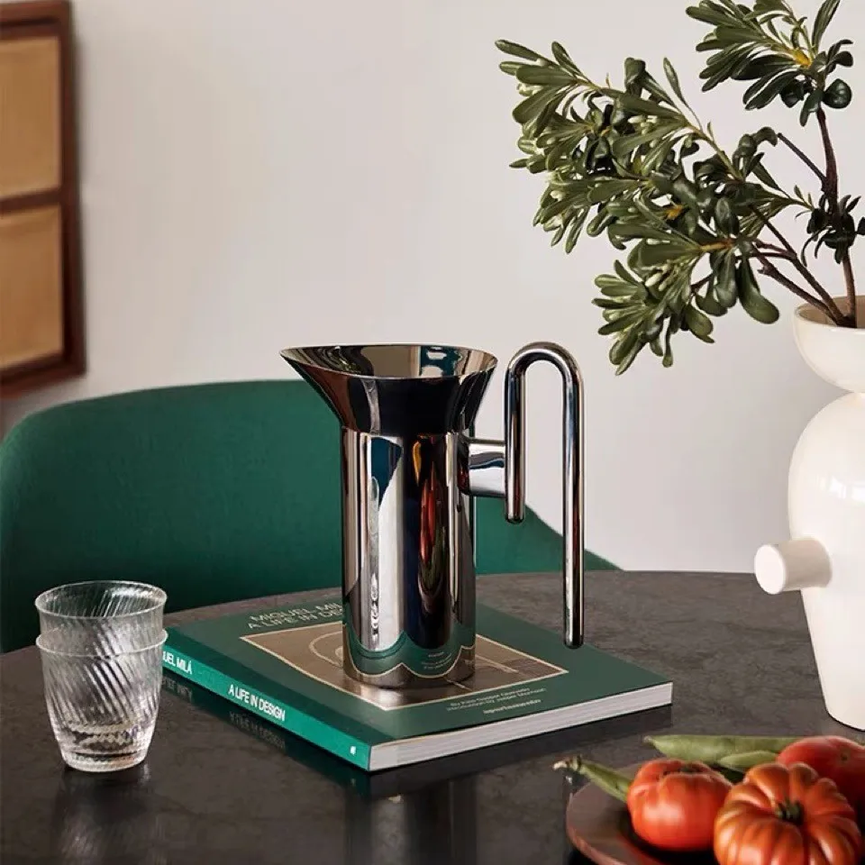 Stainless steel kettle 304 cold kettle carrying pot modern simple wind advanced living room decoration