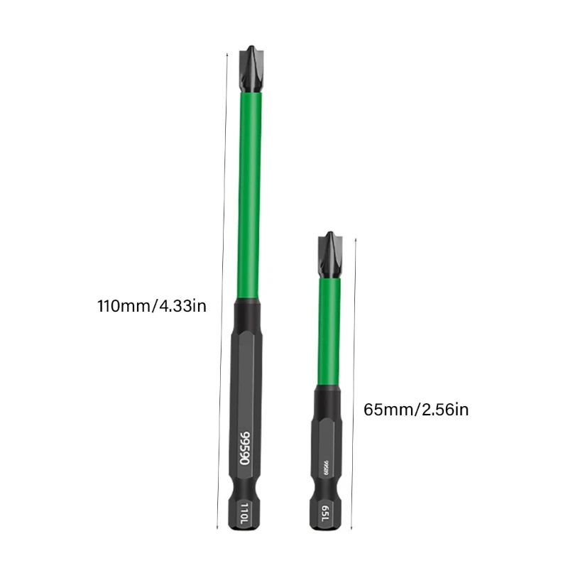 Từ Điều Khiển Bit Chống Rỉ Vít Cho Tác Động Điều Khiển Công Cụ Điện 10 Chiếc Thả Con Tàu