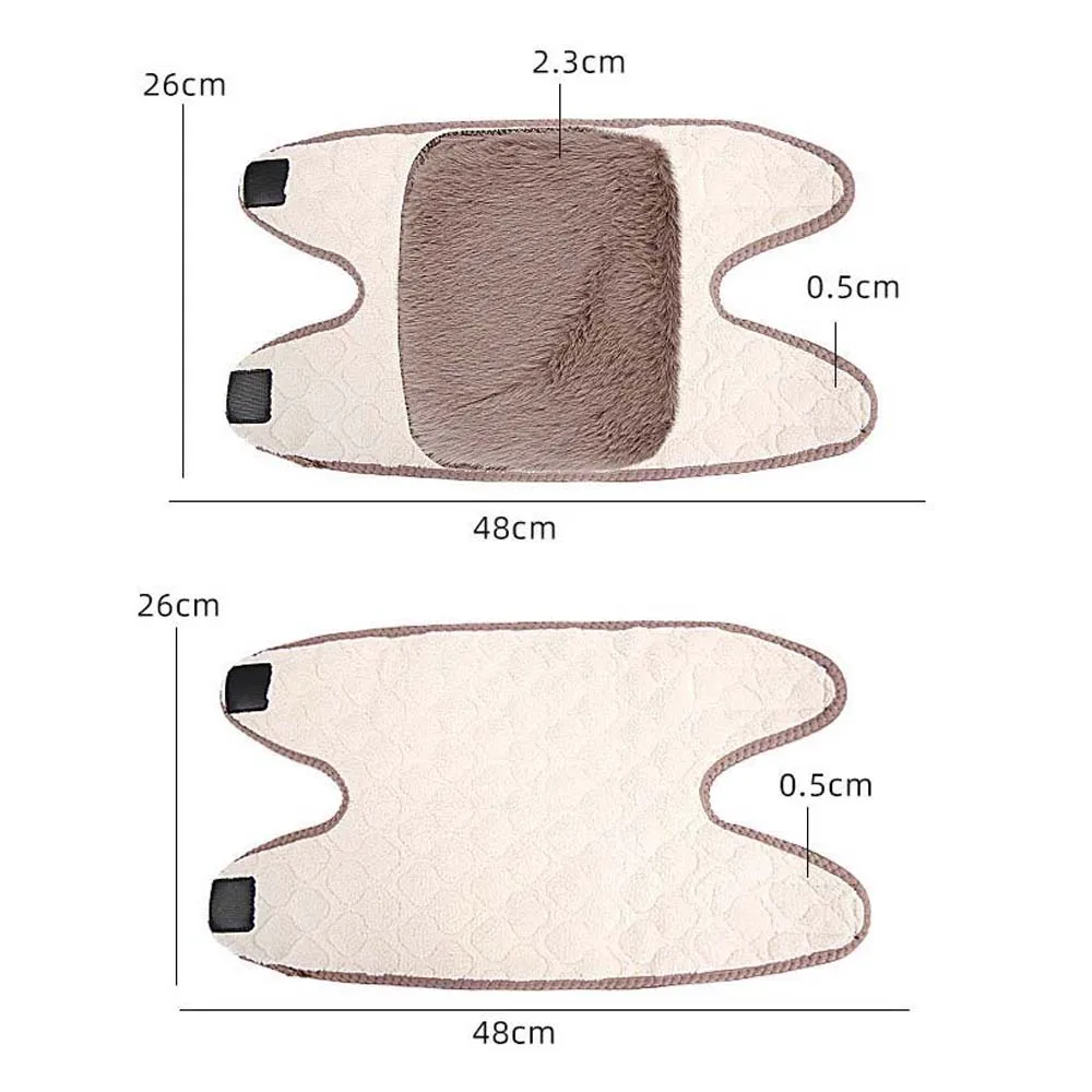 Alte kalte Beine, warme Knieschützer, Erholung von Verletzungen, Sportzubehör, Kompressions-Knieschoner, Nachahmung von Wolle und Kaschmir, Forfend Cold Wind