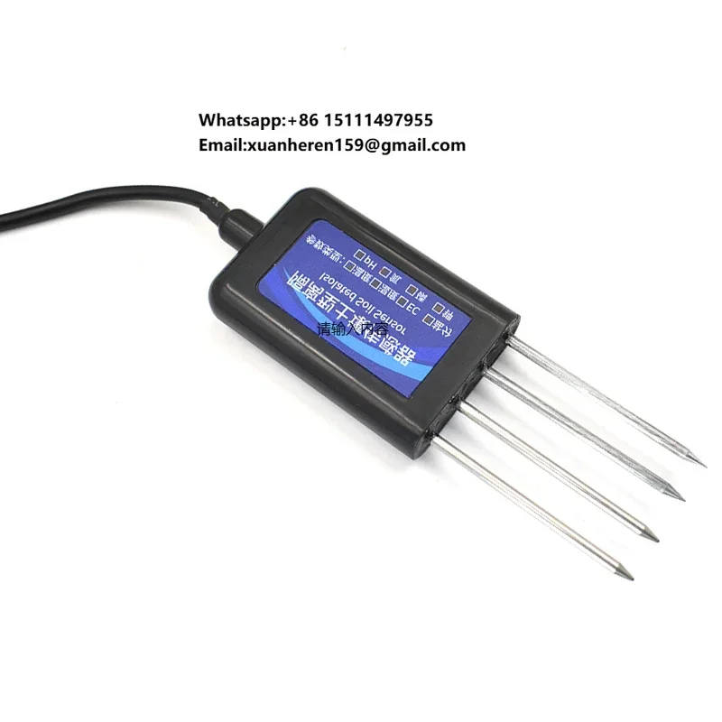 StrongFirst 8 in 1 SALINITY PH NPK INTEGRATED AGRICULTURE SOIL SENSOR