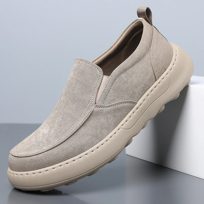

High Elastic Comfort Men Sports Sneakers Shockproof Midsole Good Grip Outdoor Field Training Daily Casual Shoes