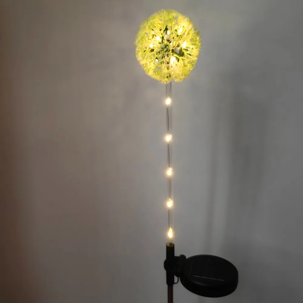 1/2 pcs Solar Garden Lights Outdoor Solar Dandelion Ground Plug-in light Garden Light LED Light Outdoor Solar Flower Light view 5